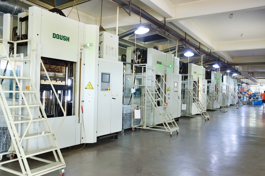 Jiangsu Kunyuan Rubber & Plastic Technology Co.,Ltd প্রস্তুতকারকের উৎপাদন লাইন